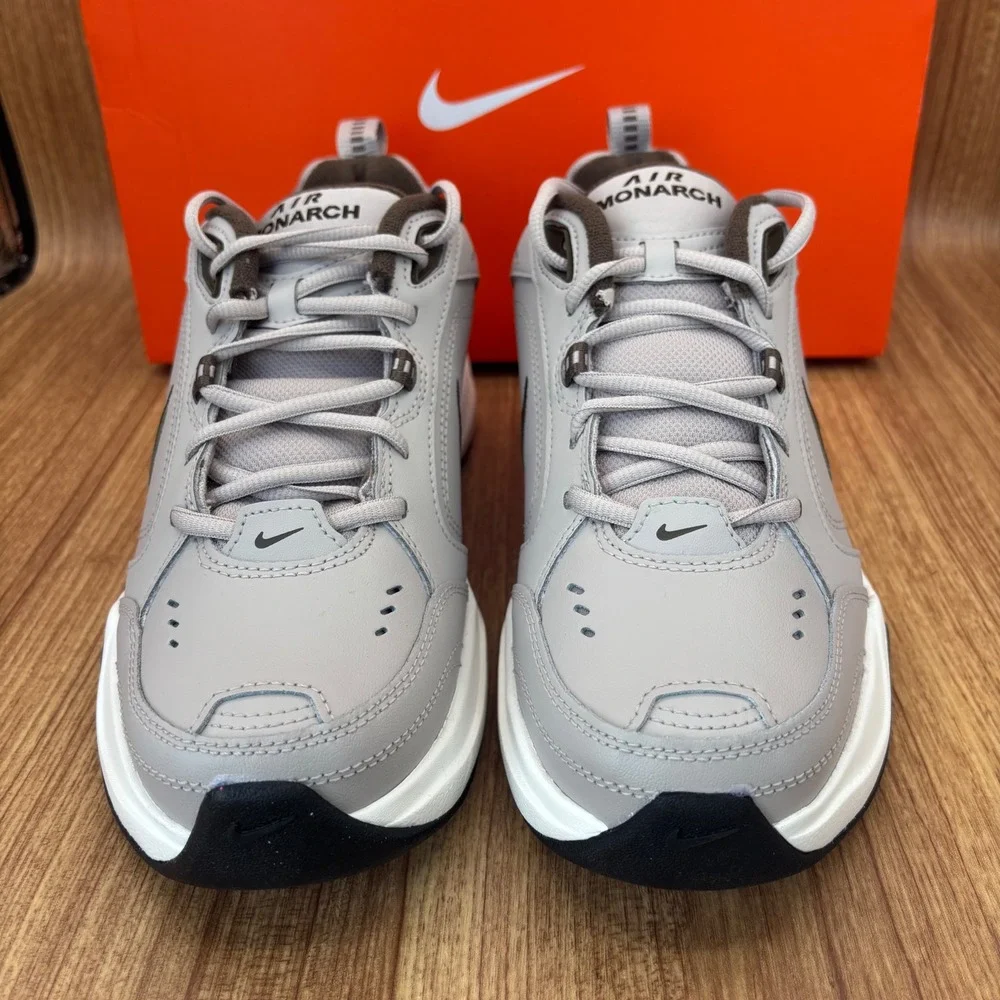 Nike Air Monarch IV Training Shoes Mens 8 Moon Particle Dark Hazel NEW